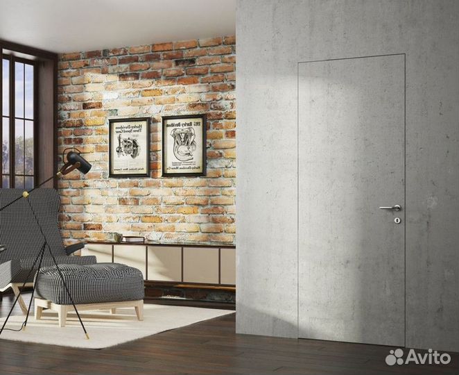 Двери межкомнатные скрытого монтажа