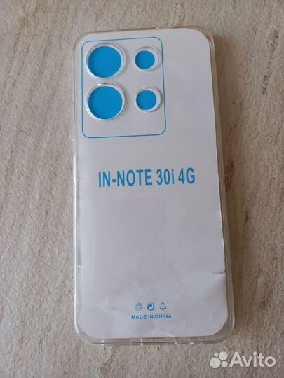 Чехол силиконовый Infinix Note 30i