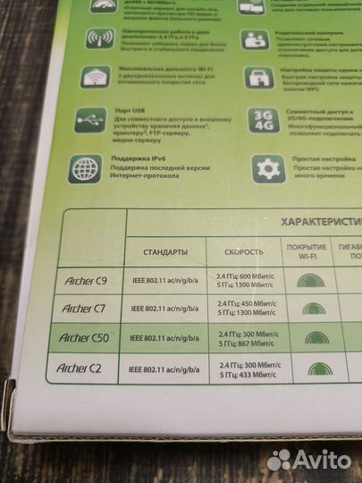 Wifi роутер tp link archer c50