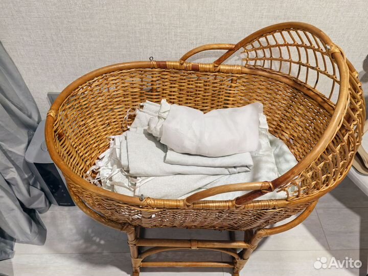 Вязаная люлька-колыбель