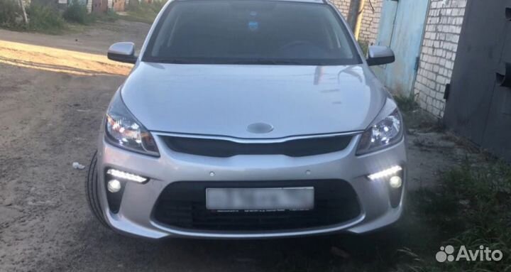 Дневные ходовые огни Kia Rio IV 2017г+