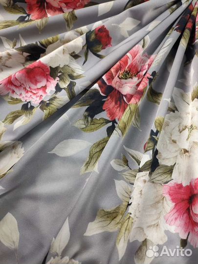 Ткань искусственный шелк Армани