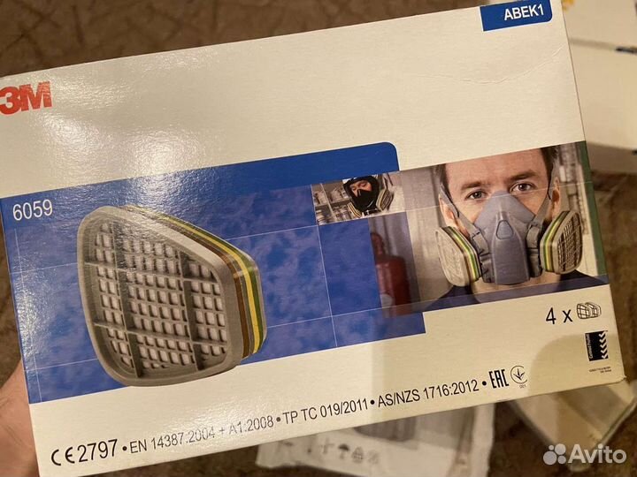 Фильтры 3М 6059 36 шт.оригинал