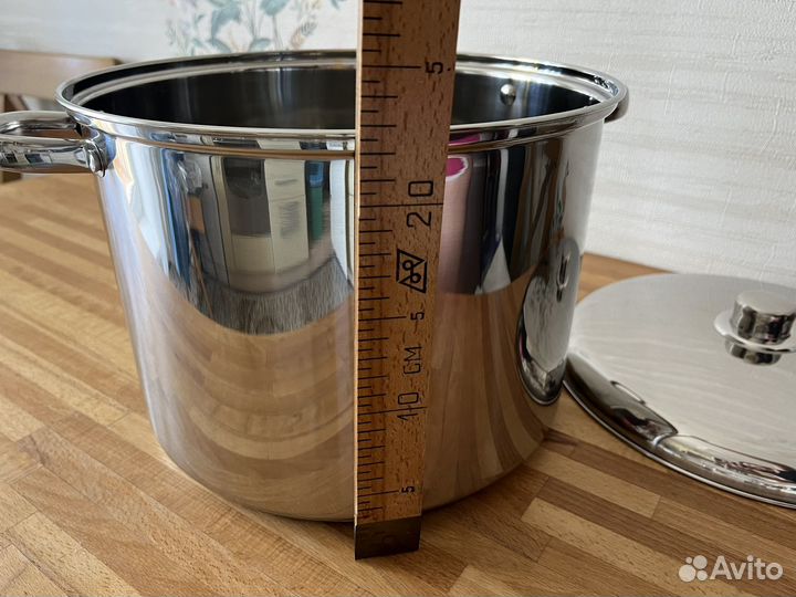 Кастрюля из нержавейки 15л