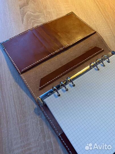 Ежедневник из натуральной кожи