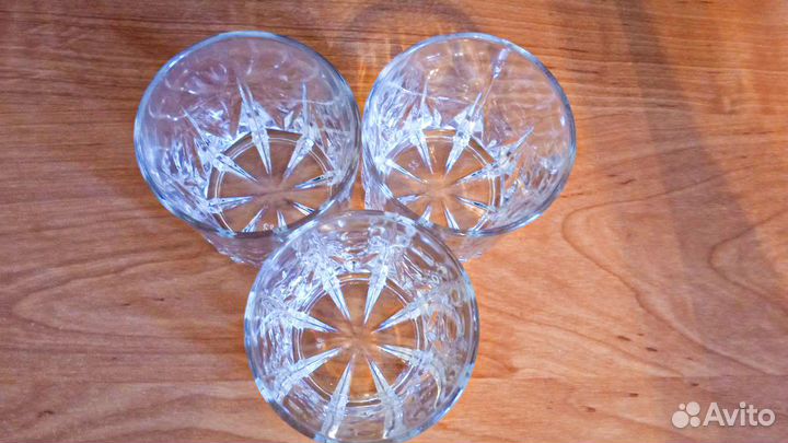 Бокалы стаканы стеклянные
