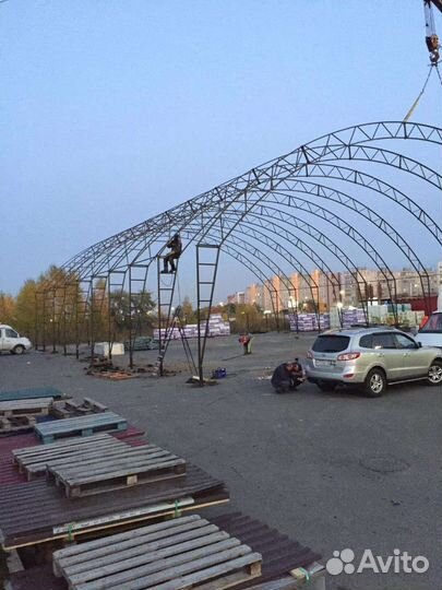Ангар 20х50м. Тип В