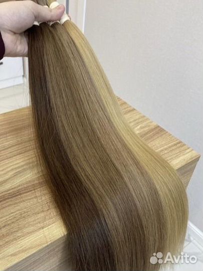 Наращивание волос модель