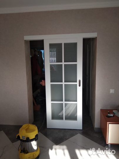 Раздвижные двери перегородки