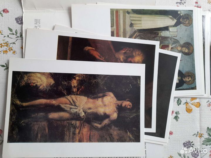 Набор репродукций СССР эрмитаж