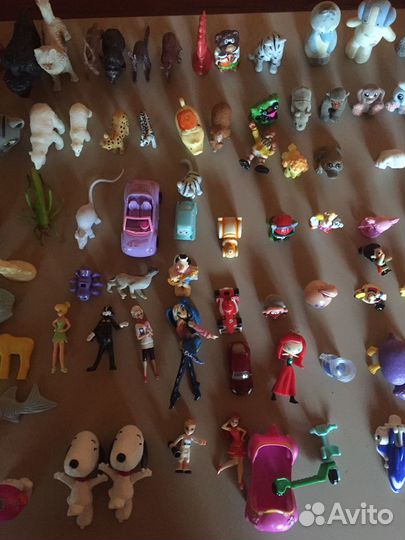 Игрушки Киндер-сюрприз и Макдональдс