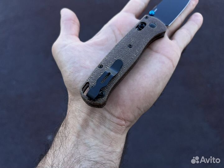 Нож benchmade bugout micarta