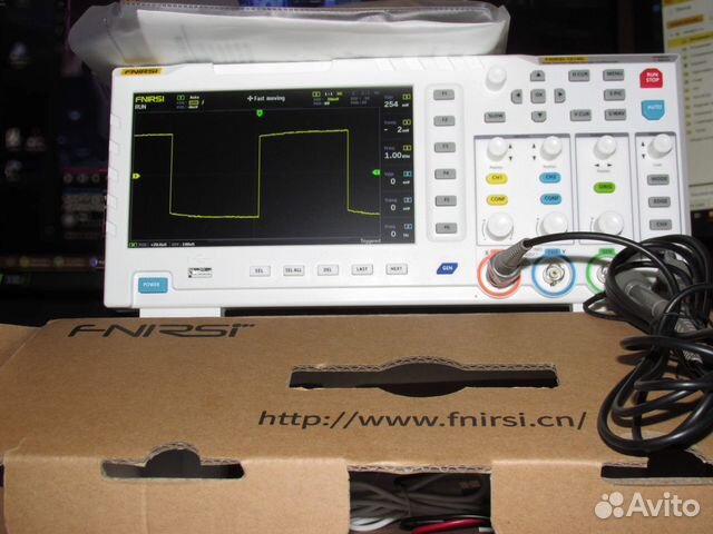 Осциллограф fnirsi-1014D купить в Пскове | Электроника | Авито