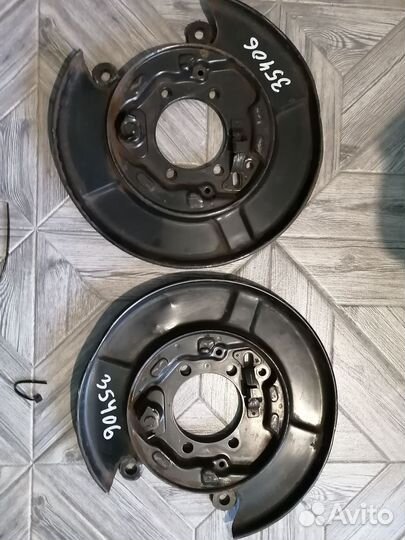 Щит опорный тормозной, комплект