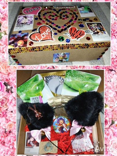 Подарок для девочки аниме,ручная работа