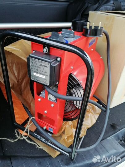 Тепловая пушка тв-6т 6кВт 380 В (с термостатом)