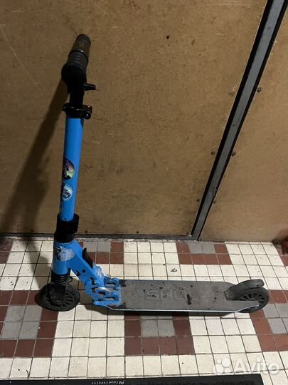 Самокат Shulz 120 2022, голубой