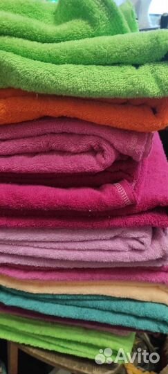 Махровые полотенца новые