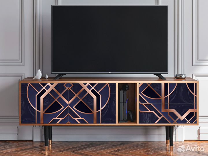 Тв-тумба T1 - Орех - Purple Temple