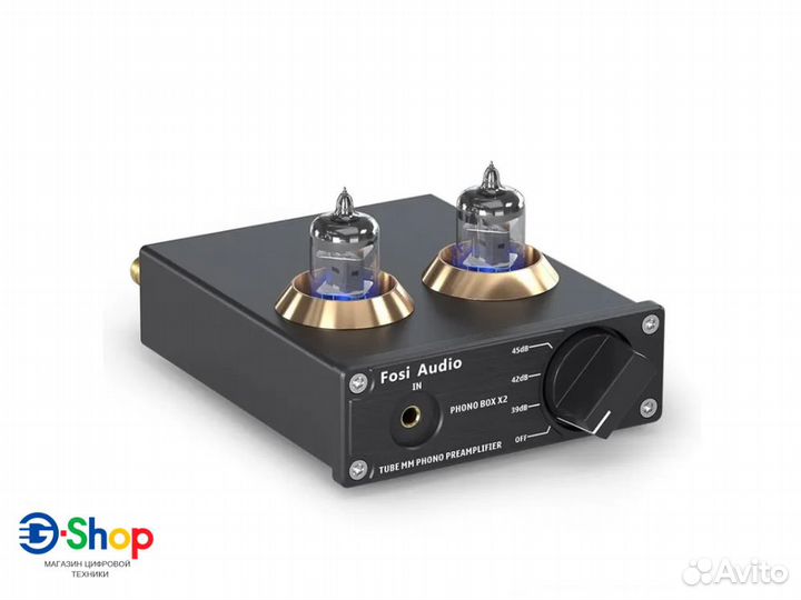 Фонокорректор Усилитель Ламповый Fosi Audio