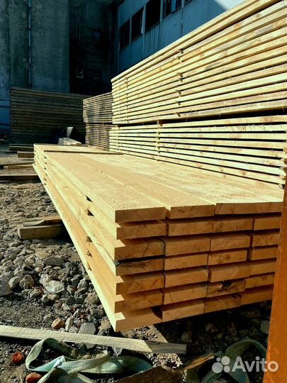 Доска обрезная 50х200х6000мм