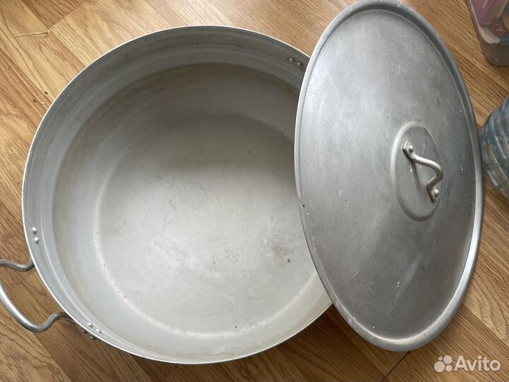 Кастрюля алюминиевая 13 л