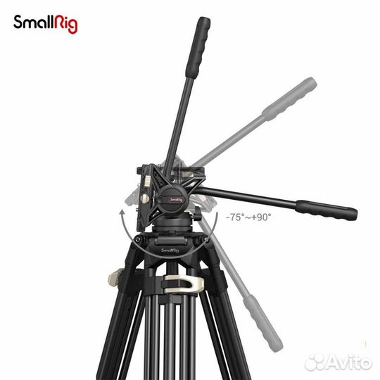 SmallRig AD-01 3751 Heavy-Duty Fluid Head Tripod