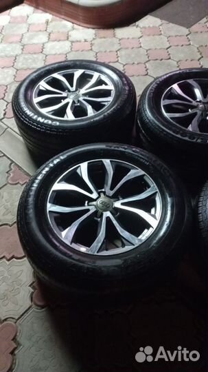 Колеса в сборе r17 летние