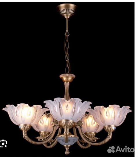 Люстра потолочная бу