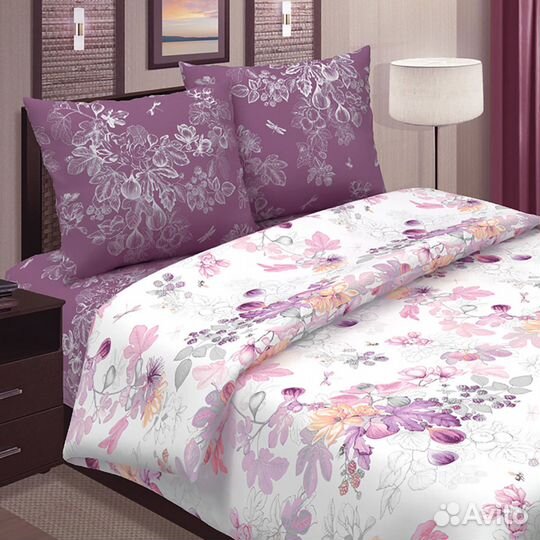 Комплект постельного белья 2 спальный с евро прост