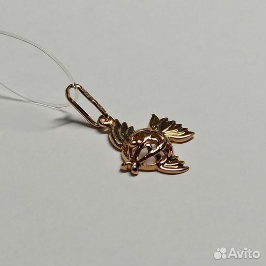 Золото подвеска 585 пр 1,23 гр