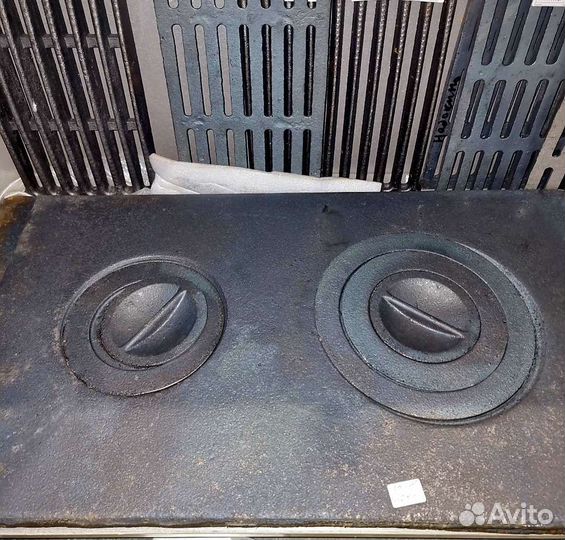 Чугунное литье для печи,плита с кольцами для печи