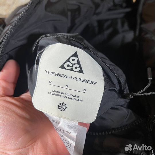 Пуховик Nike ACG Therma-FIT Black (оригинал)