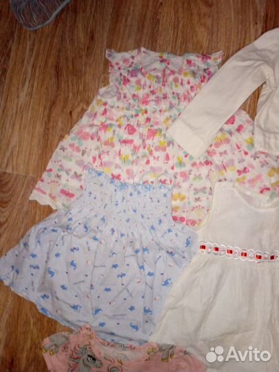 Пакет вещей на девочку 80