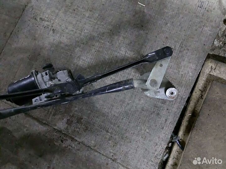 Трапеция дворников Киа Рио 2 в сборе с моторчиком