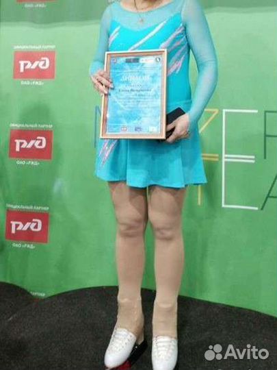 Платье взрослое для фигурного катания р.48-50