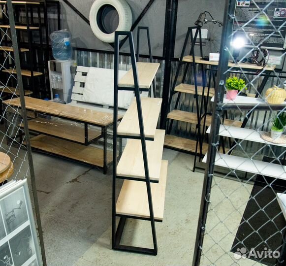 Стеллаж лофт 1520х1000х350