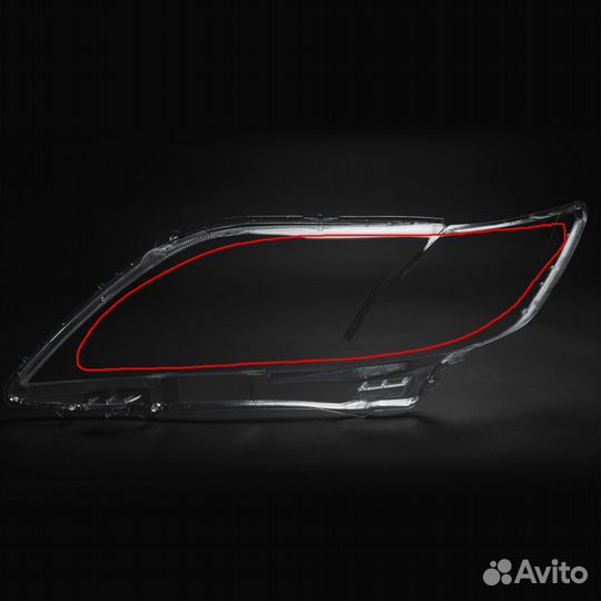 Уцененное стекло для фары Toyota Camry XV40 (2006