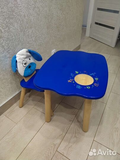 Детский столик и стульчик