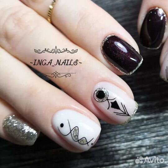 Маникюр +гель-лак в 