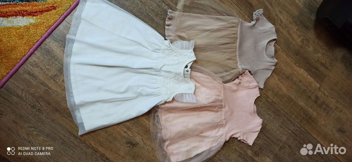 Одежда для девочки пакетом 86 92 фирменная