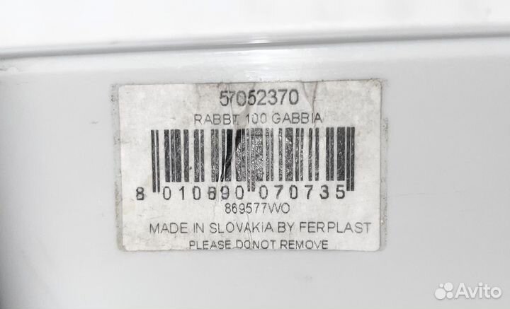 Клетка для грызунов ferplast rabbit 100