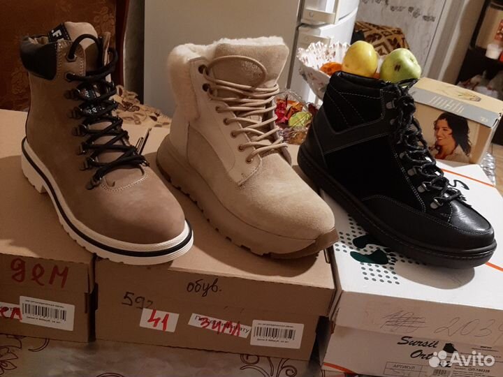 Ботинки женские зимние