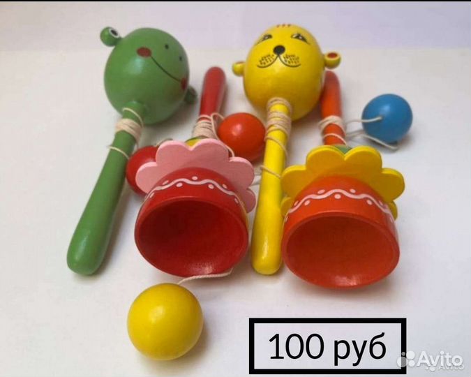 Развивающие деревянные игрушки