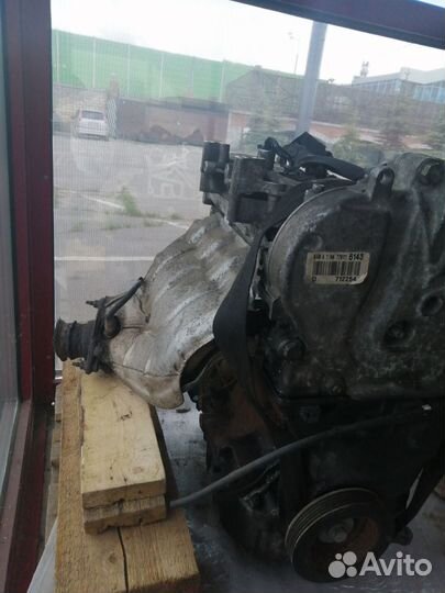 Контрактный двигатель Рено K4M 1.6 бензин