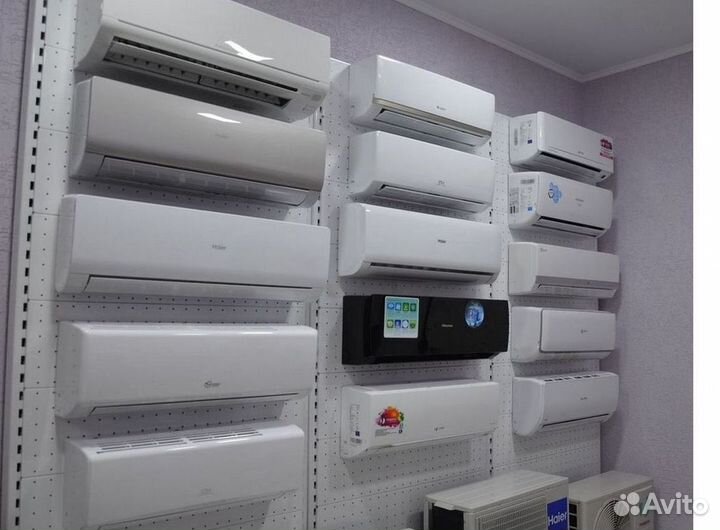 Сплит система с установкой