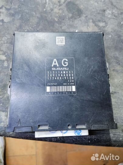 Блоки эбу Субару