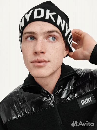 Шапка унисекс dkny