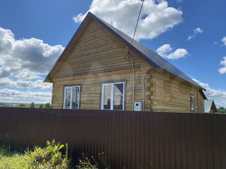 Дом 55 м² на участке 8 сот.