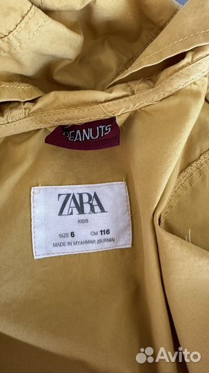 Ветровка для девочки 116 zara